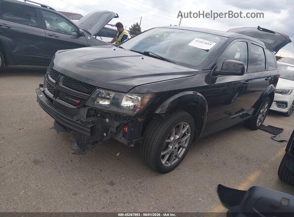 3C4PDDEG9HT583716 2017 DODGE JOURNEY Black Przód lewy
