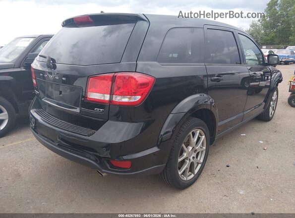3C4PDDEG9HT583716 2017 DODGE JOURNEY Black Tył prawy