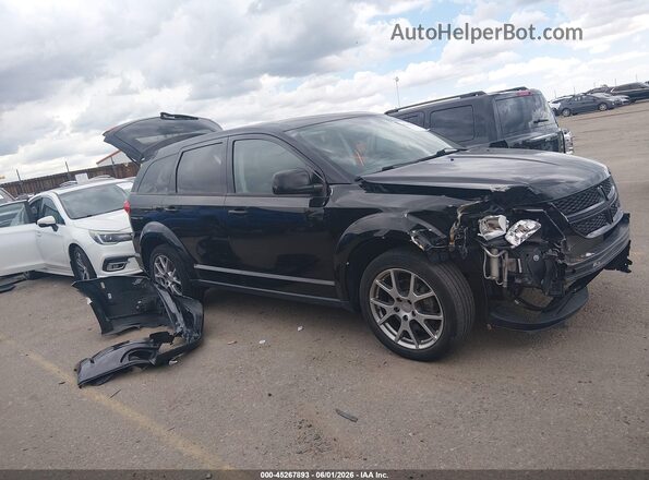 3C4PDDEG9HT583716 2017 DODGE JOURNEY Black Widok wnętrza 360 stopni