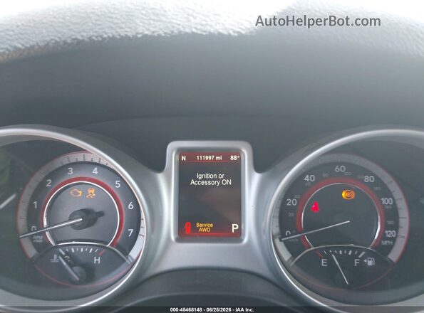 3C4PDDEGXGT250357 2016 DODGE JOURNEY White Вид задніх сидінь