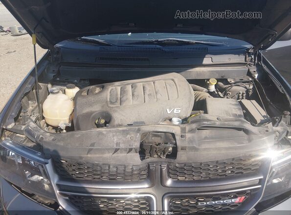 3C4PDDEGXKT837912 2019 DODGE JOURNEY Black Widok z tyłu