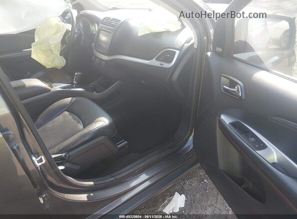 3C4PDDEGXKT837912 2019 DODGE JOURNEY Black Widok wnętrza z przodu