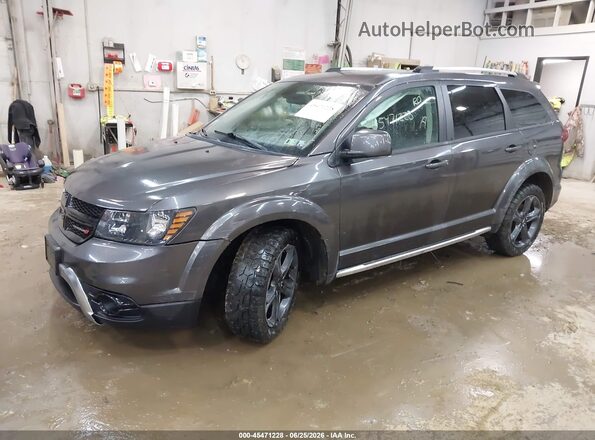 3C4PDDGG1KT720572 2019 DODGE JOURNEY Gray წინა მარცხენა ხედი სამი მეოთხედიდან
