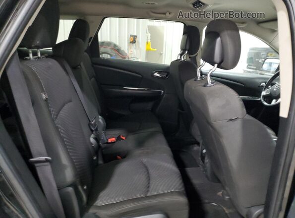 3C4PDDGG2GT150489 2016 DODGE JOURNEY Black Widok wnętrza z tyłu