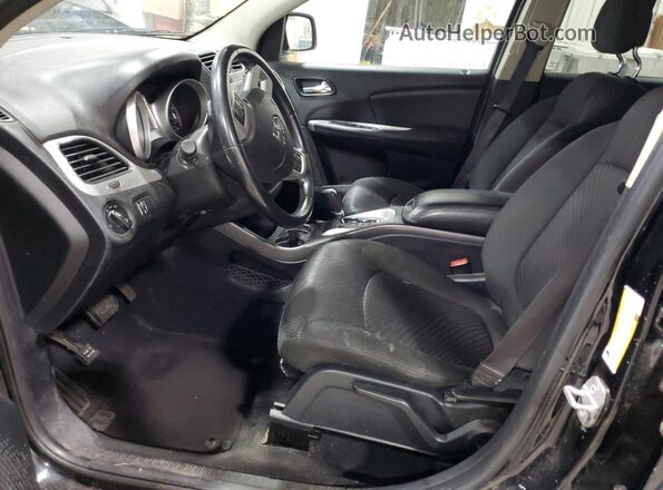 3C4PDDGG2GT150489 2016 DODGE JOURNEY Black Widok wnętrza z przodu