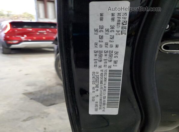 3C4PDDGG2GT150489 2016 DODGE JOURNEY Black Widok naklejki z numerem VIN