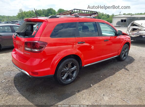 3C4PDDGG2KT838596 2019 DODGE JOURNEY Orange Задня права чверть