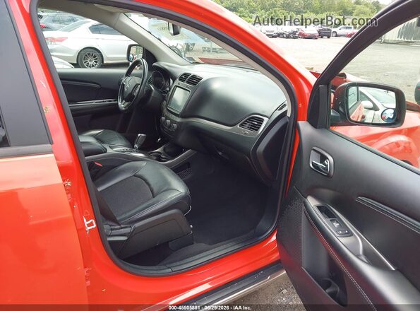 3C4PDDGG2KT838596 2019 DODGE JOURNEY Orange Вид салону спереду