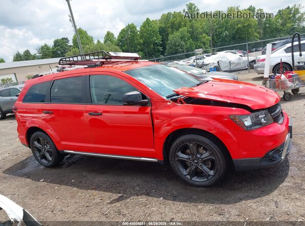 3C4PDDGG2KT838596 2019 DODGE JOURNEY Orange Вид задньої частини салону