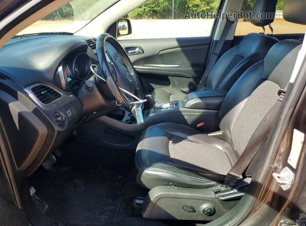 3C4PDDGG2KT838629 2019 DODGE JOURNEY Charcoal Front interior view
