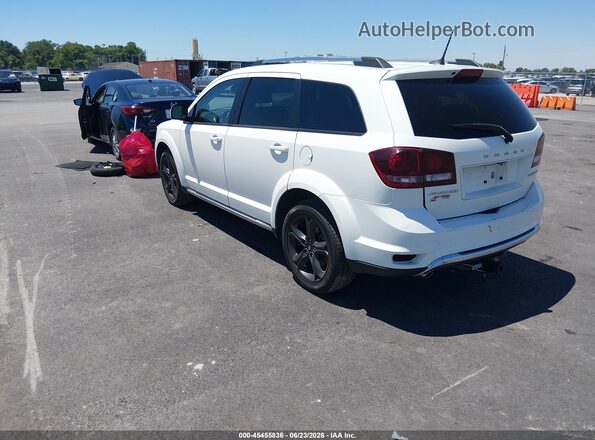 3C4PDDGG2KT860632 2019 DODGE JOURNEY White Rear left
