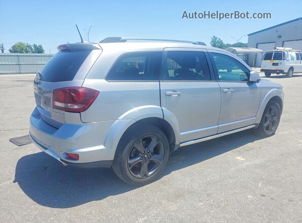 3C4PDDGG3KT816395 2019 DODGE JOURNEY Silver Rear right