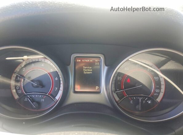 3C4PDDGG3KT816395 2019 DODGE JOURNEY Silver Instrument cluster view