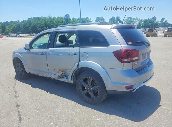 3C4PDDGG3KT816395 2019 DODGE JOURNEY Silver Rear left
