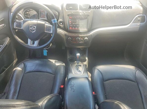 3C4PDDGG3KT816395 2019 DODGE JOURNEY Silver Dashboard view