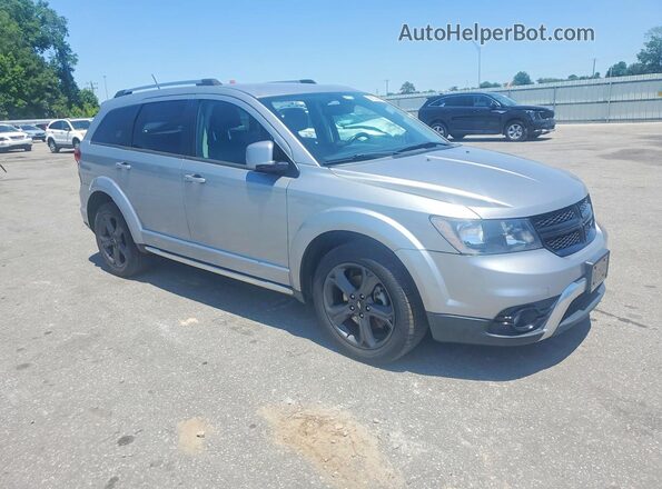 3C4PDDGG3KT816395 2019 DODGE JOURNEY Silver Front right
