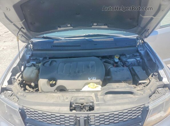 3C4PDDGG3KT816395 2019 DODGE JOURNEY Silver Engine compartment view
