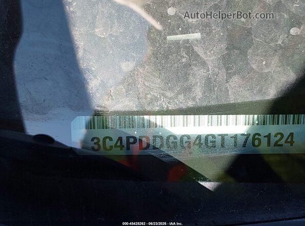3C4PDDGG4GT176124 2016 DODGE JOURNEY Green Engine compartment view