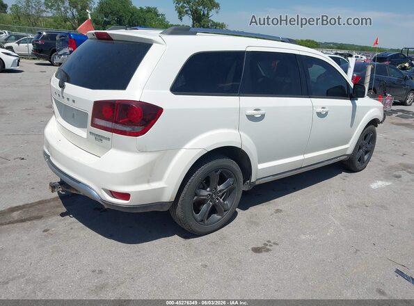 3C4PDDGG4JT387346 2018 DODGE JOURNEY White Tył prawy