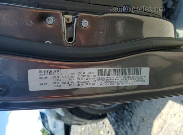 3C4PDDGG4KT834078 2019 DODGE JOURNEY Charcoal 