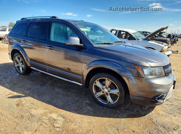 3C4PDDGG6HT616524 2017 DODGE JOURNEY Gray Передня права чверть