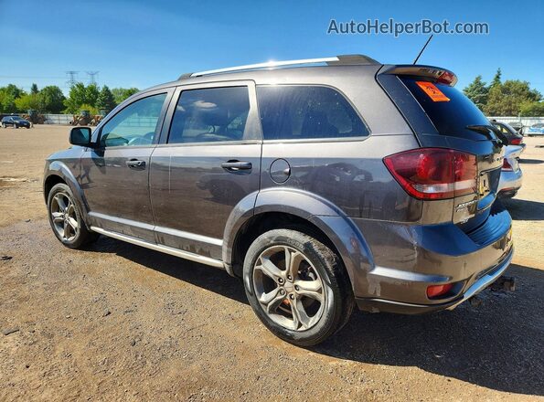 3C4PDDGG6HT616524 2017 DODGE JOURNEY Gray Задня ліва чверть
