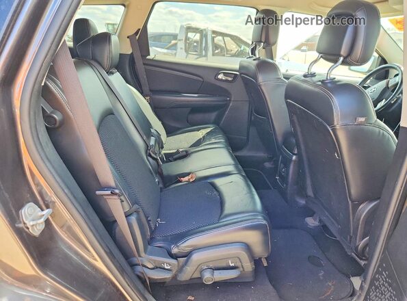 3C4PDDGG6HT616524 2017 DODGE JOURNEY Gray Вид задніх сидінь
