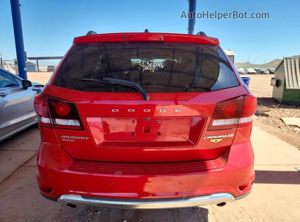 3C4PDDGG7HT543468 2017 DODGE JOURNEY Red 