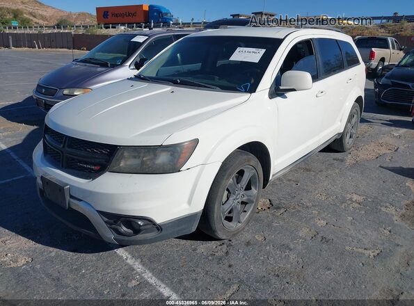 3C4PDDGG7JT388071 2018 DODGE JOURNEY White Передня ліва чверть
