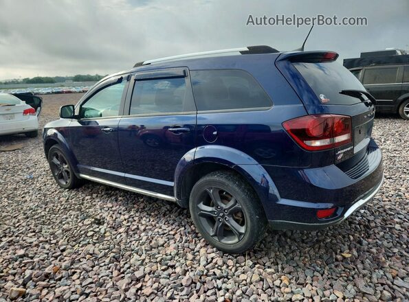 3C4PDDGG7JT505650 2018 DODGE JOURNEY Blue Trasero izquierdo
