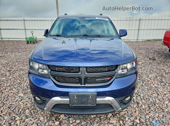 3C4PDDGG7JT505650 2018 DODGE JOURNEY Blue Vista frontal
