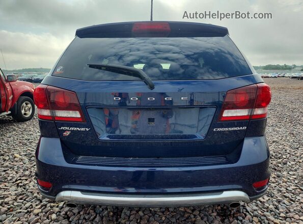 3C4PDDGG7JT505650 2018 DODGE JOURNEY Blue Vista trasera