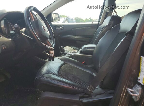 3C4PDDGG7KT764883 2019 DODGE JOURNEY Charcoal Вид салону спереду