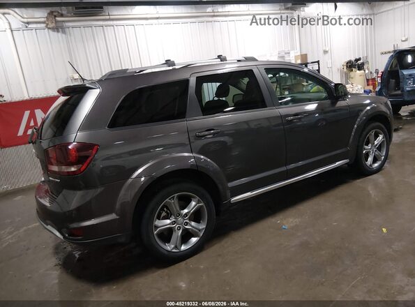 3C4PDDGG8HT574552 2017 DODGE JOURNEY Gray Задня права чверть