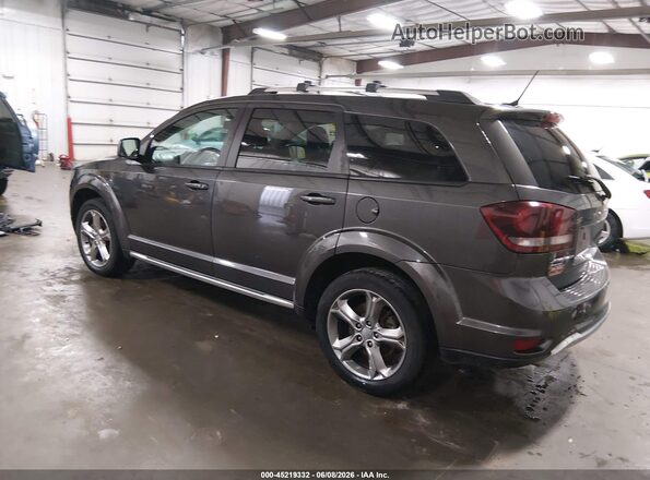 3C4PDDGG8HT574552 2017 DODGE JOURNEY Gray Задня ліва чверть