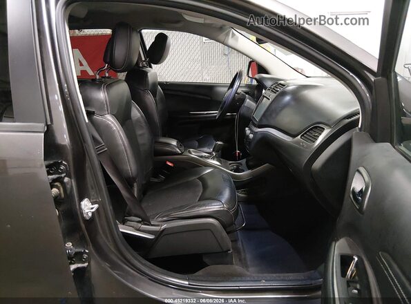 3C4PDDGG8HT574552 2017 DODGE JOURNEY Gray Вид салону спереду