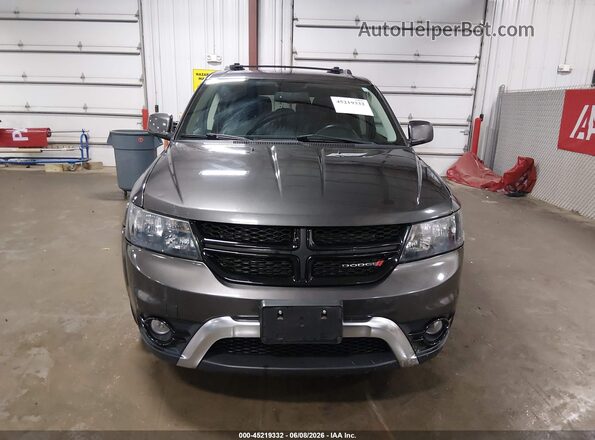 3C4PDDGG8HT574552 2017 DODGE JOURNEY Gray Вид щитка приладів