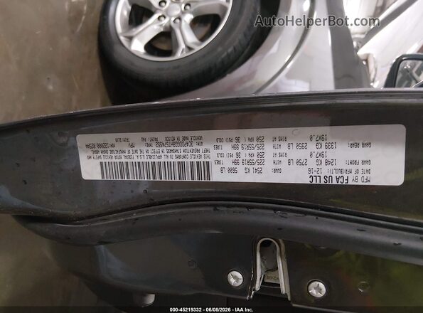 3C4PDDGG8HT574552 2017 DODGE JOURNEY Gray Вид підкапотного простору
