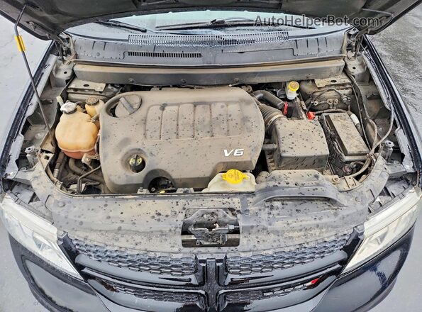 3C4PDDGG8JT388712 2018 DODGE JOURNEY Black 
