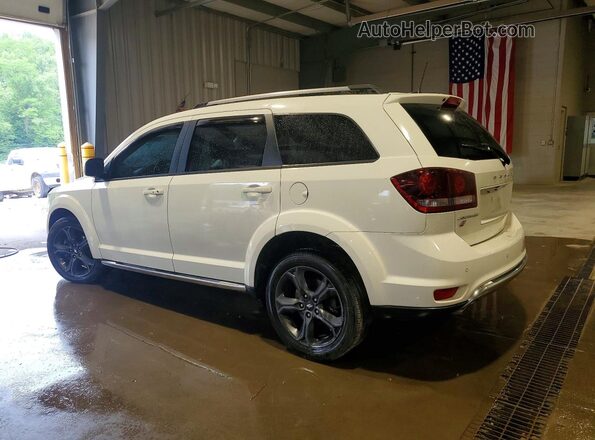 3C4PDDGG8JT504281 2018 DODGE JOURNEY White Trasero izquierdo