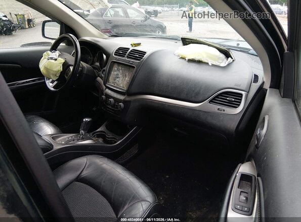 3C4PDDGG9JT387889 2018 DODGE JOURNEY Black Вид салону спереду