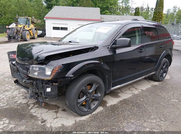 3C4PDDGG9JT387889 2018 DODGE JOURNEY Black Передня ліва чверть