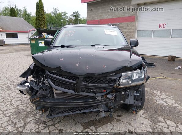 3C4PDDGG9JT387889 2018 DODGE JOURNEY Black Вид спереду