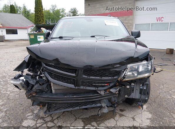 3C4PDDGG9JT387889 2018 DODGE JOURNEY Black Вид задньої частини салону