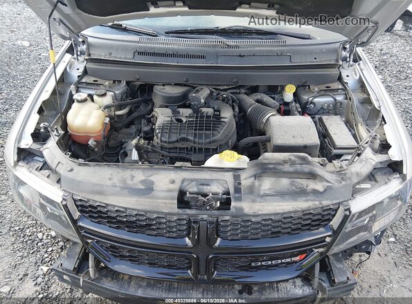 3C4PDDGGXHT584242 2017 DODGE JOURNEY Silver უკანა ხედი