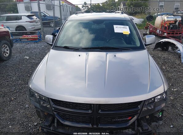 3C4PDDGGXHT584242 2017 DODGE JOURNEY Silver უკანა სალონის ხედი
