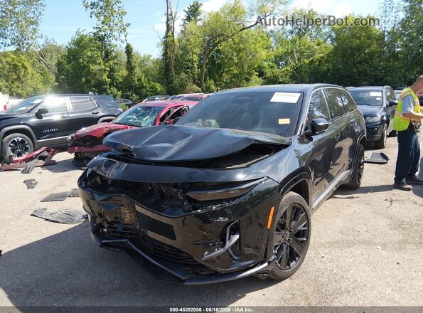 3C4RJNAK3RT150623 2024 JEEP WAGONEER S Black Առջևի ձախ երեք քառորդ տեսարան