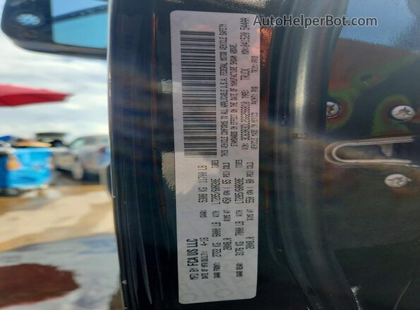 3C63R3DL2GG296810 2016 RAM 3500 Black Widok naklejki z numerem VIN