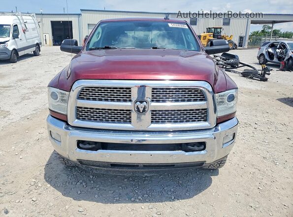 3C63R3EL9GG215803 2016 RAM 3500 Maroon წინა ხედი