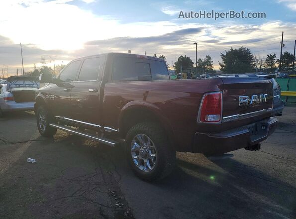 3C63R3FLXGG264121 2016 RAM 3500 Burgundy Rear left